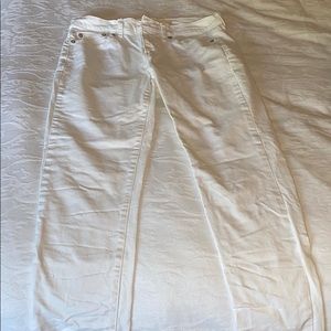 White jeans